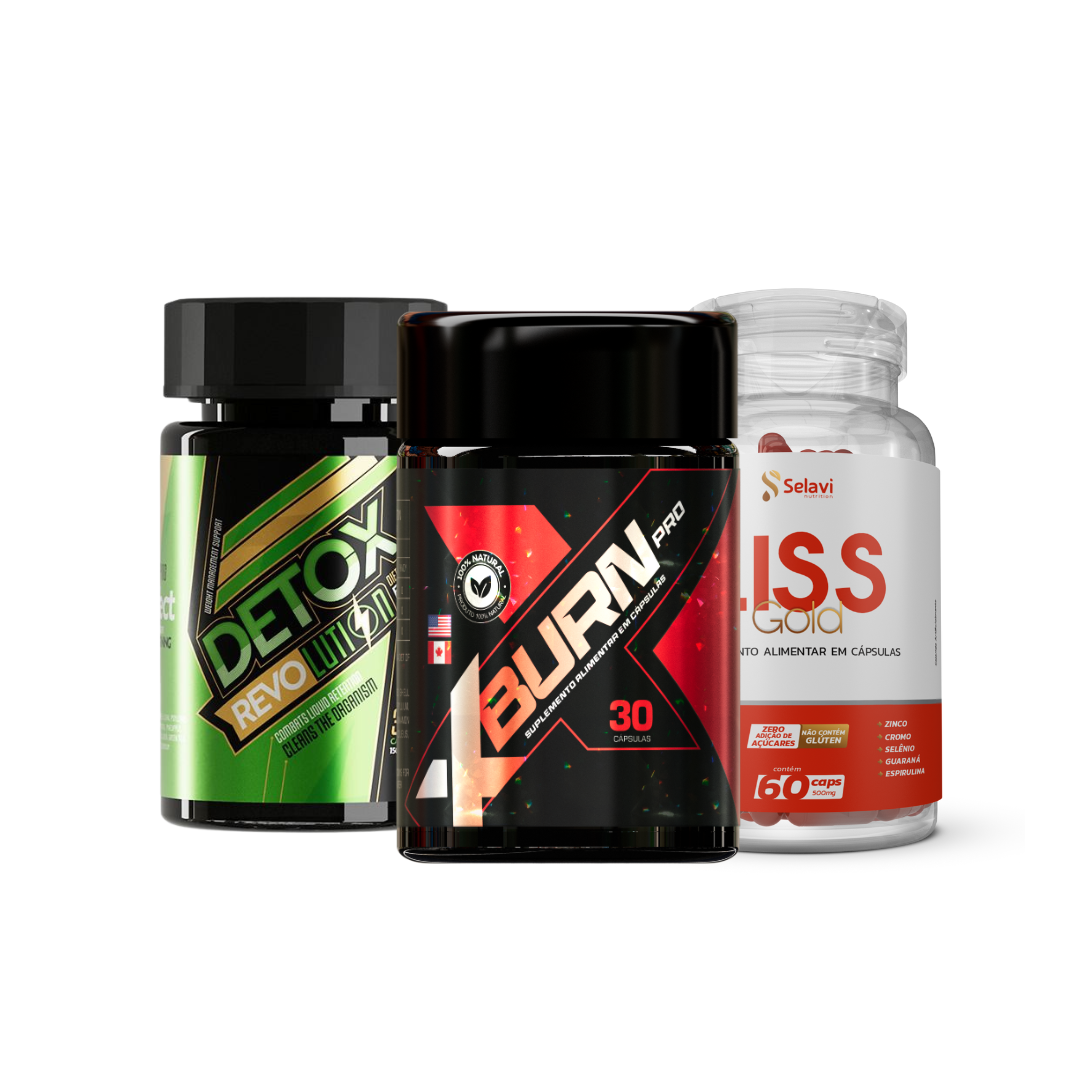 XBURN PRO + LISS + DETOX PREMIUM