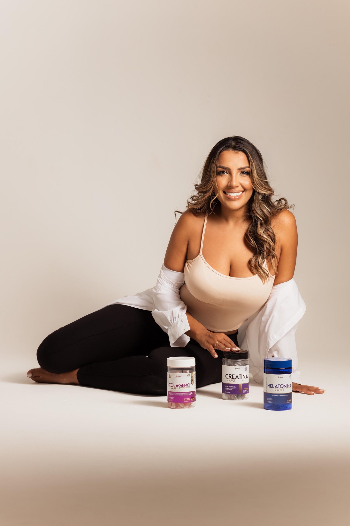 TRIO GOMAS - MELATONINA + CREATINA + COLÁGENO