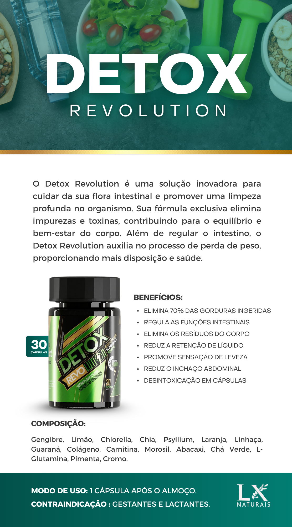 COMBO DETOX REVOLUTION + LISS + PERFORMAX
