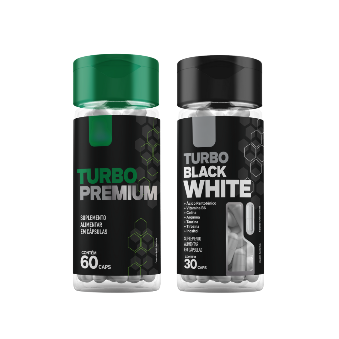 TURBO BLACK WHITE + TURBO PREMIUM