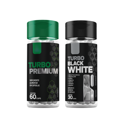 TURBO BLACK WHITE + TURBO PREMIUM